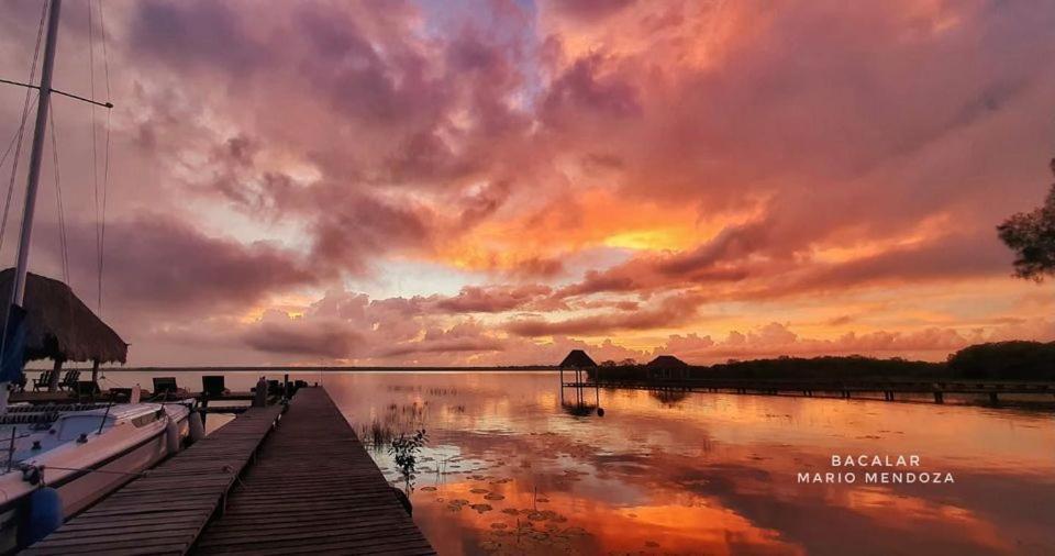 Cabanas Hostal & Camping Magic Bacalar Exterior photo