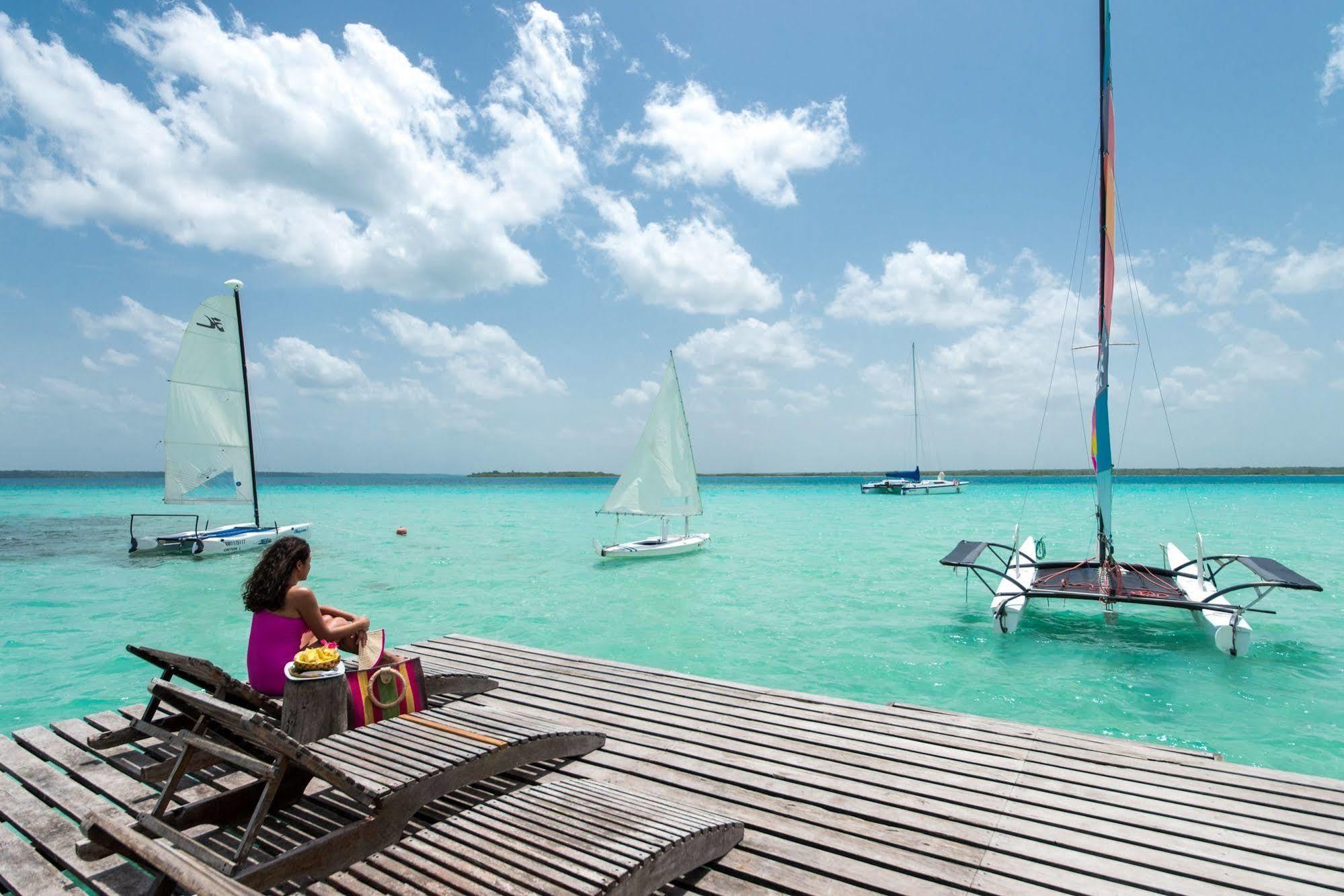 Cabanas Hostal & Camping Magic Bacalar Exterior photo