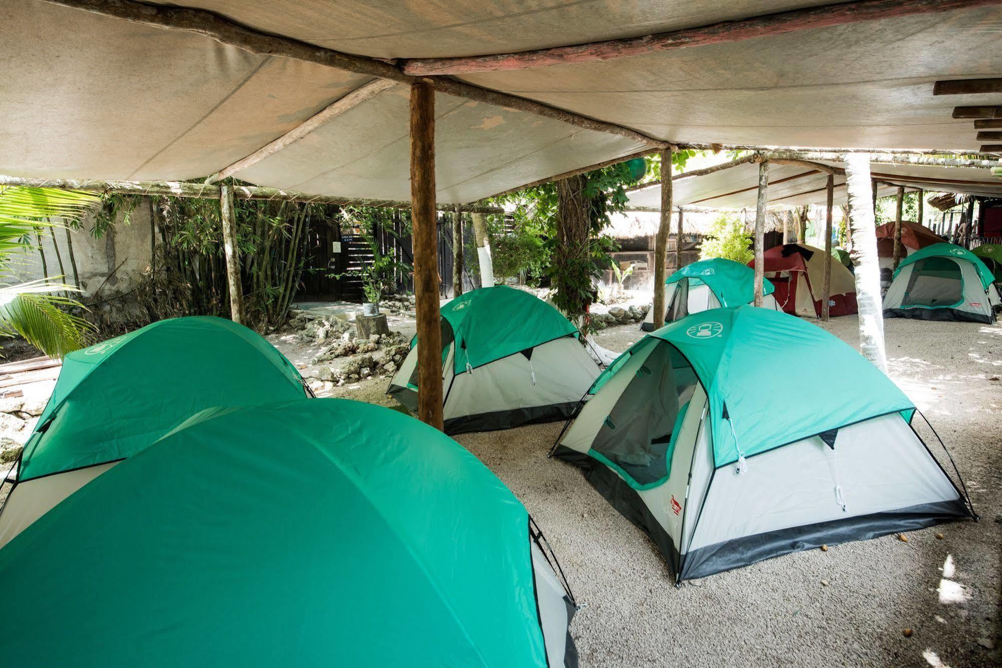 Cabanas Hostal & Camping Magic Bacalar Exterior photo